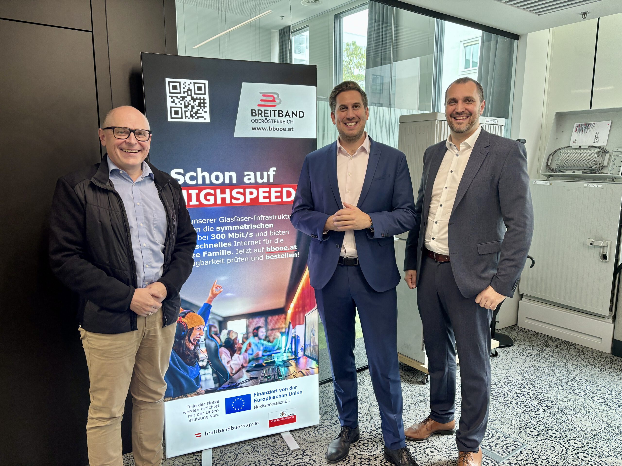 Staatsekretär Alexander Pröll zu Besuch bei der BBOÖ Staatsekretär Alexander Pröll zu Besuch bei der BBOÖ